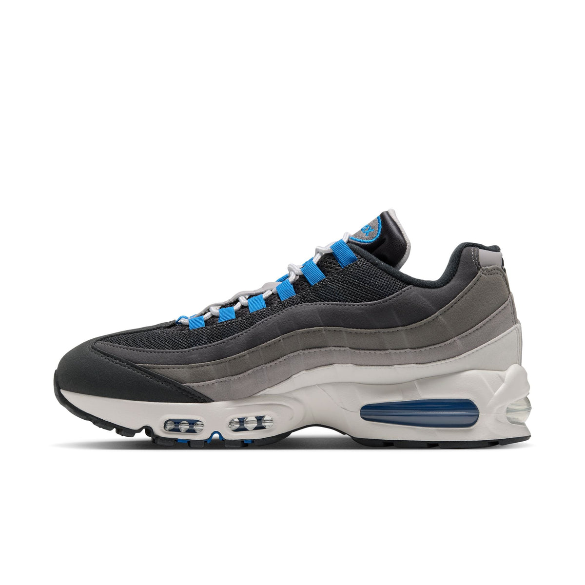 Nike Air Max 95 Big Bubble Pre-ANTHRACITE/BLUE SPARK-LT GRAPHITE for Men - product image from the listing.