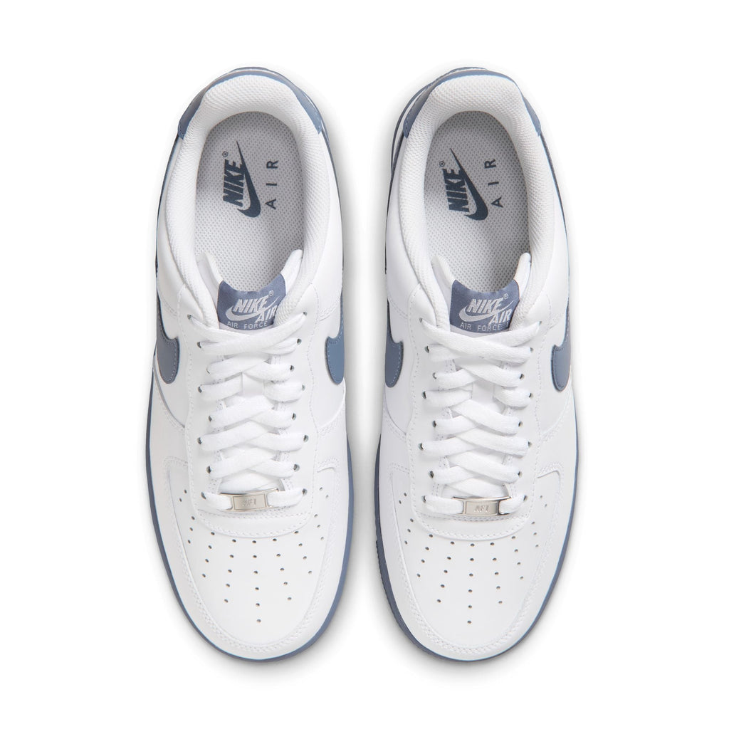 Air Force 1 '07-WHITE/DIFFUSED BLUE-METALLIC SILVER for Men - product image from the listing.