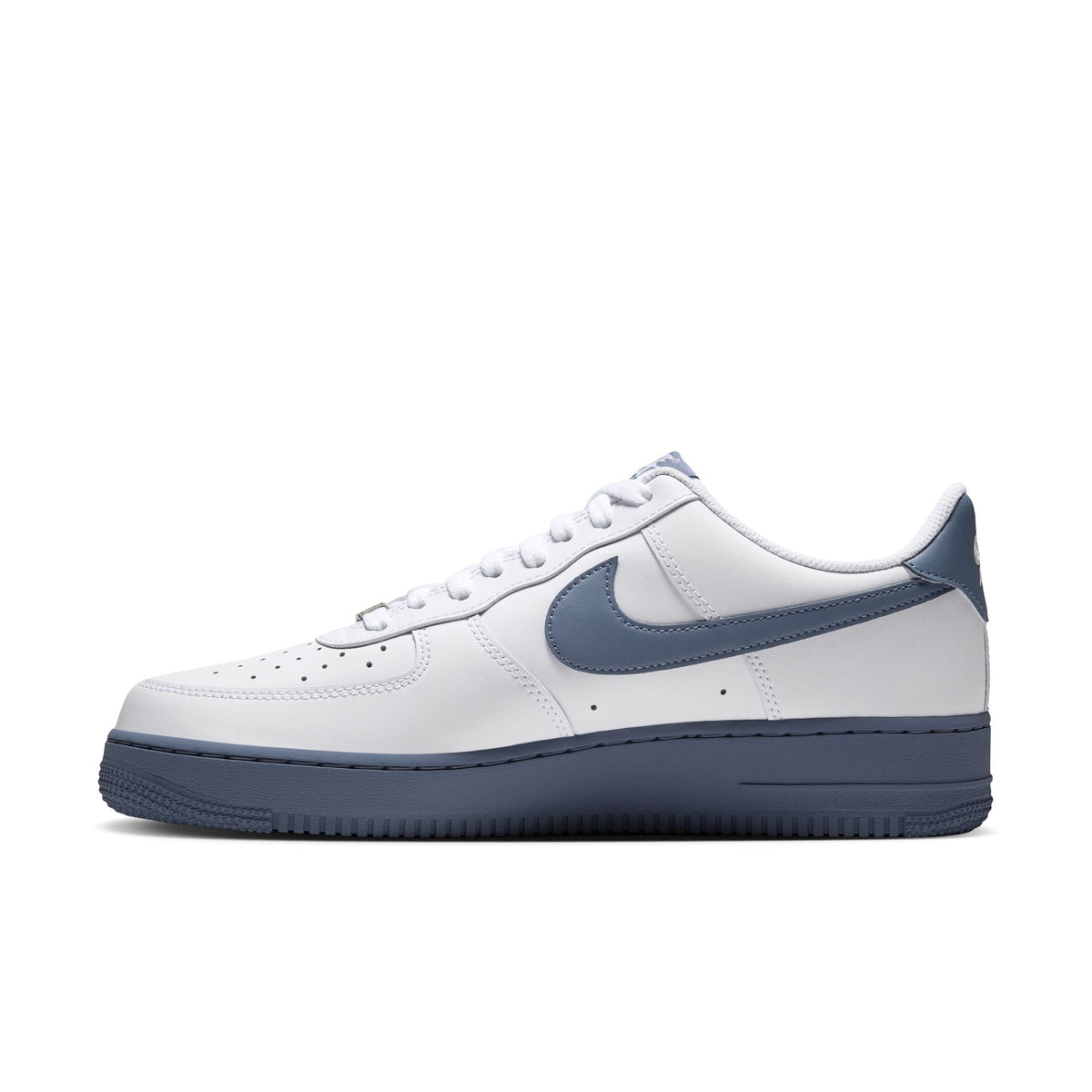 Air Force 1 '07-WHITE/DIFFUSED BLUE-METALLIC SILVER for Men - product image from the listing.