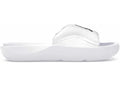 Jordan Franchise Slide in White Black - product image from the listing.