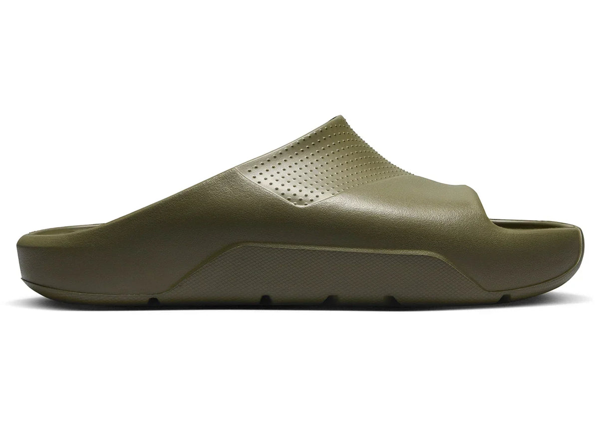 Women's Jordan Post Slide Medium Olive - product image from the listing.