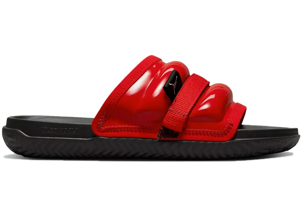 Jordan Super Play Slides Patent in Red - product image from the listing.
