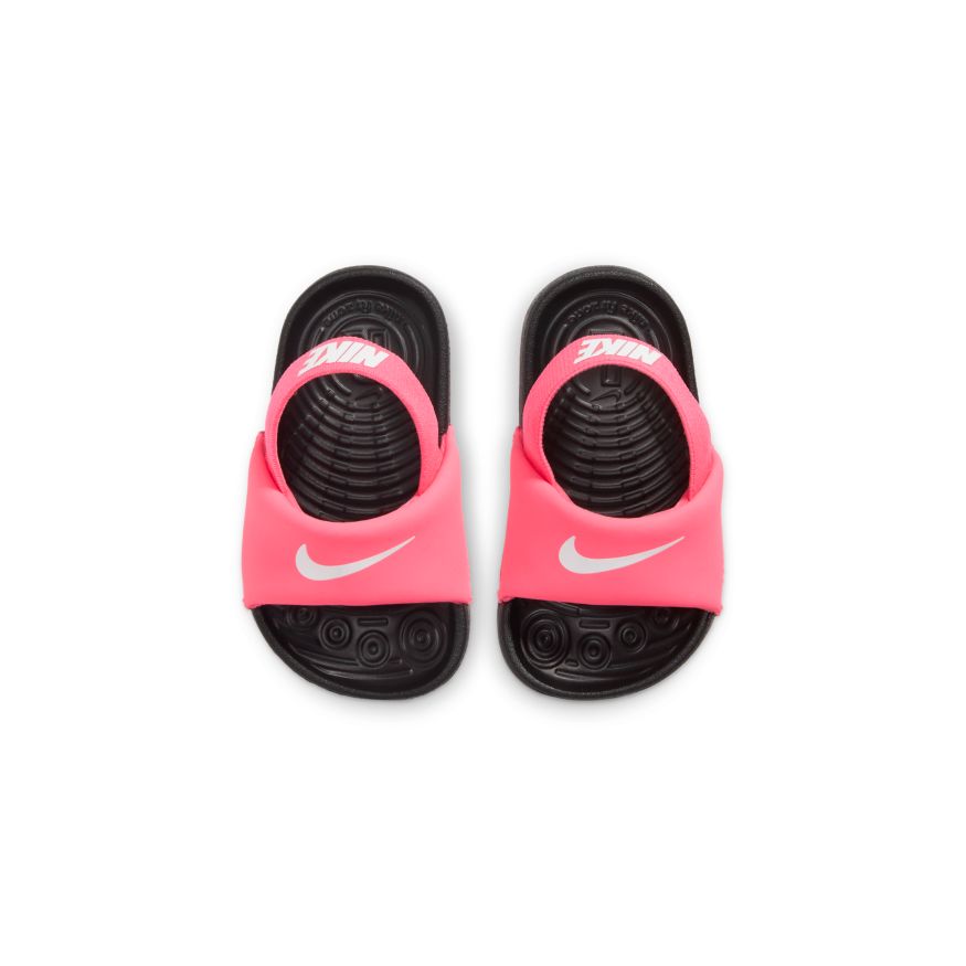 DIGITAL PINK/WHITE-BLACK - Nike Kawa Slide (TD) - product image from the listing.
