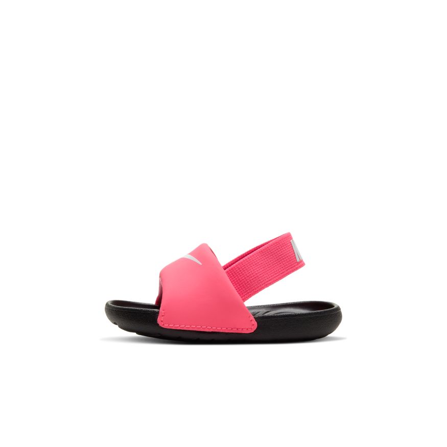 DIGITAL PINK/WHITE-BLACK - Nike Kawa Slide (TD) - product image from the listing.