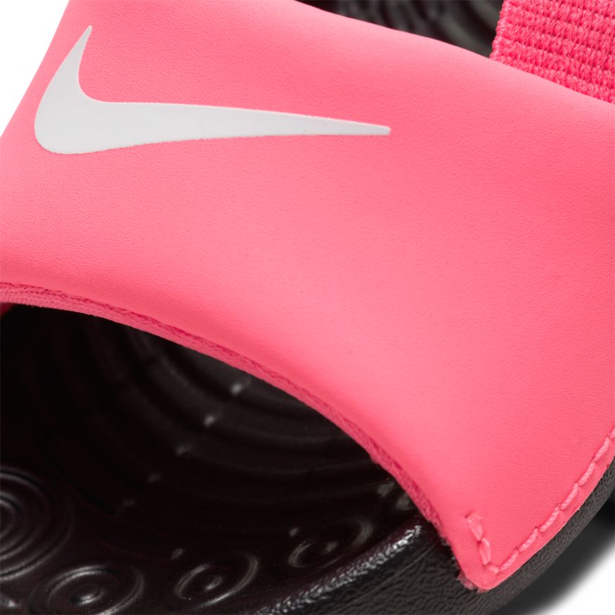 DIGITAL PINK/WHITE-BLACK - Nike Kawa Slide (TD) - product image from the listing.