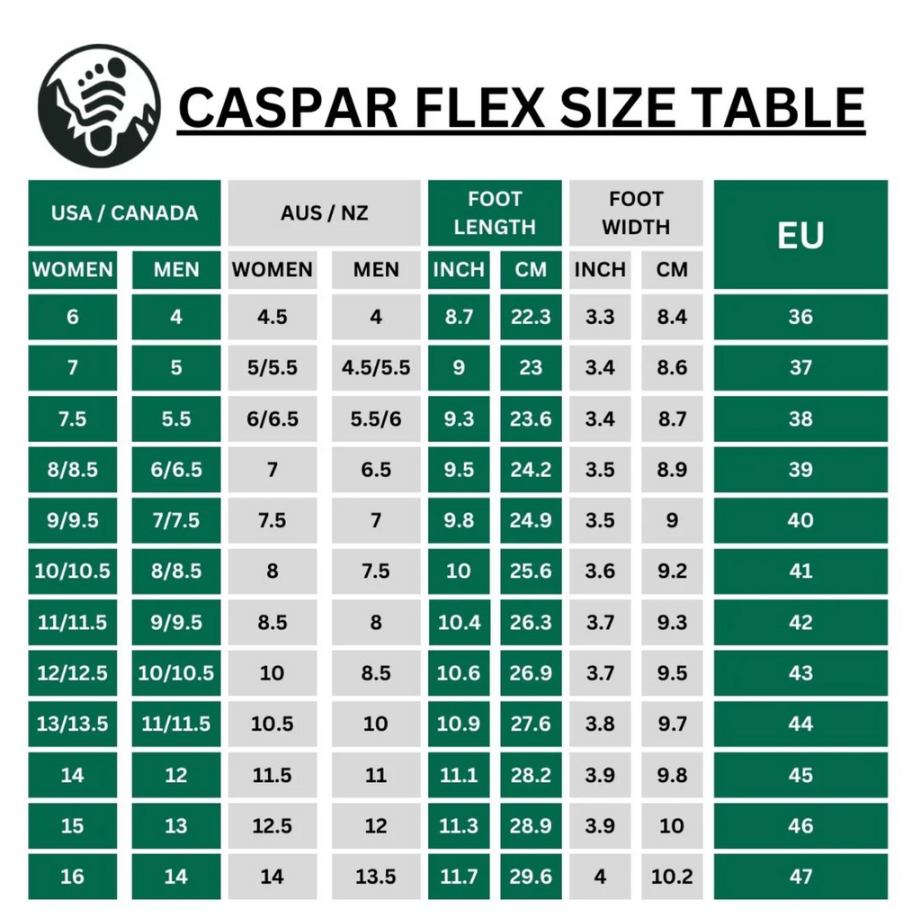 Unisex Caspar Flex - Non-slip & waterproof winter barefoot shoe - product image from the listing.