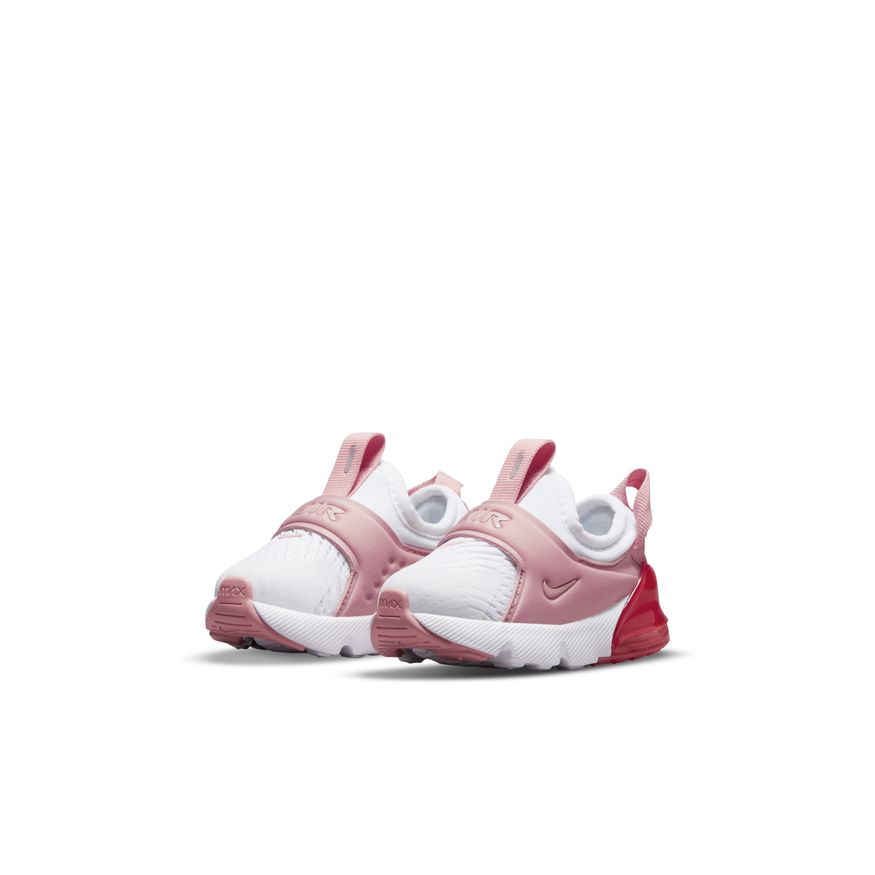 WHITE/PINK GLAZE-PINK SALT - Nike Air Max 270 Extreme (Toddler) - product image from the listing.