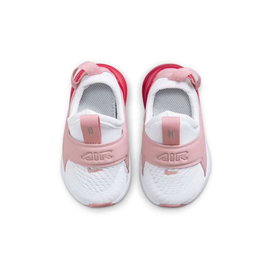 WHITE/PINK GLAZE-PINK SALT - Nike Air Max 270 Extreme (Toddler) - product image from the listing.