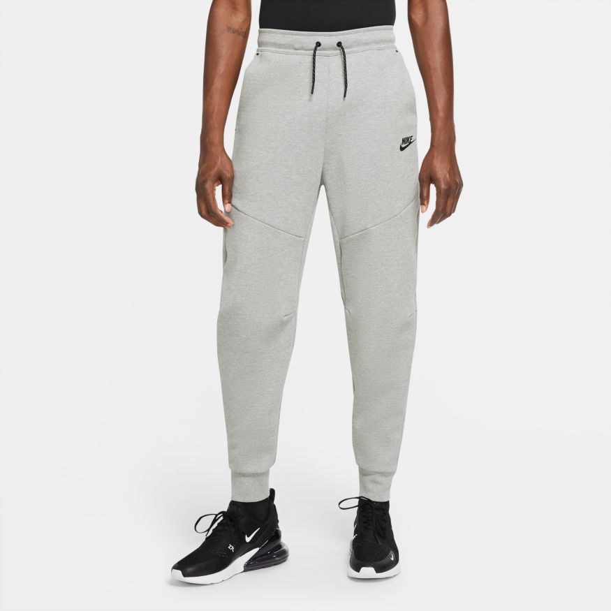 DK GREY HEATHER/BLACK - Nike Sportswear Tech Fleece Joggers - product image from the listing.