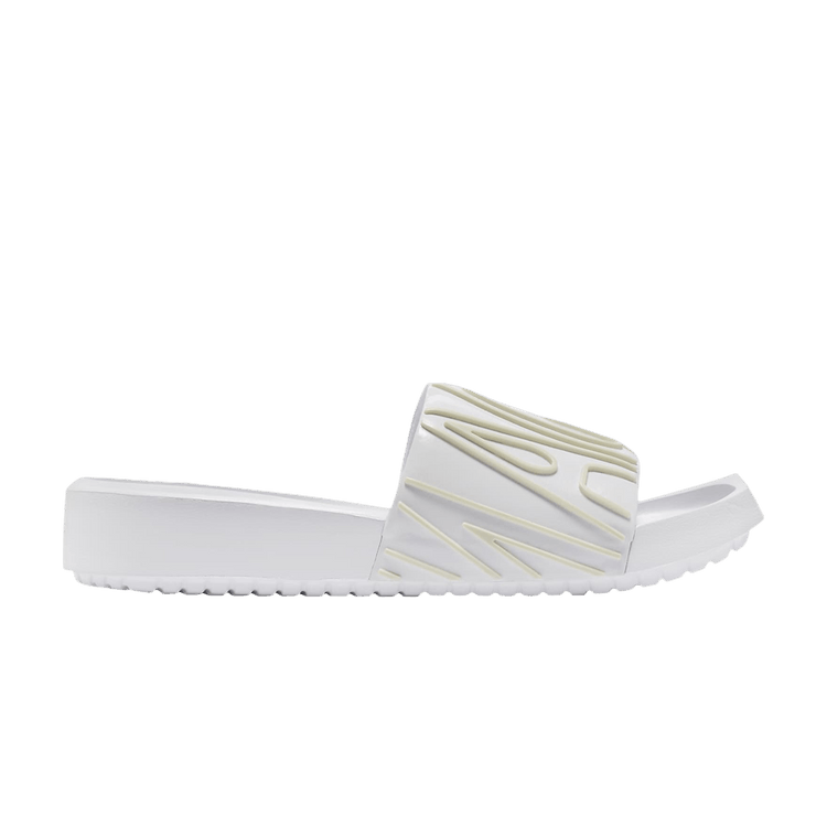 Women's Jordan Nola Slide White - product image from the listing.