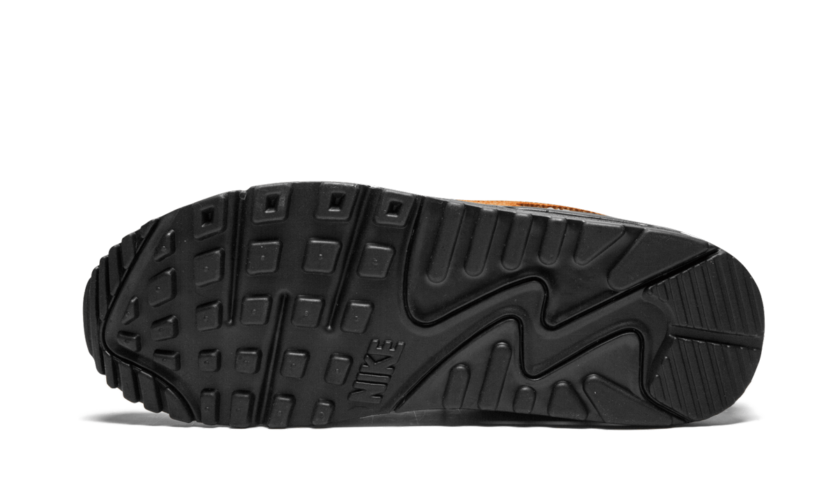 Women's AIR MAX 90 LX MNS "Pony Hair - Black/Cider" 898512 005 - product image from the listing.