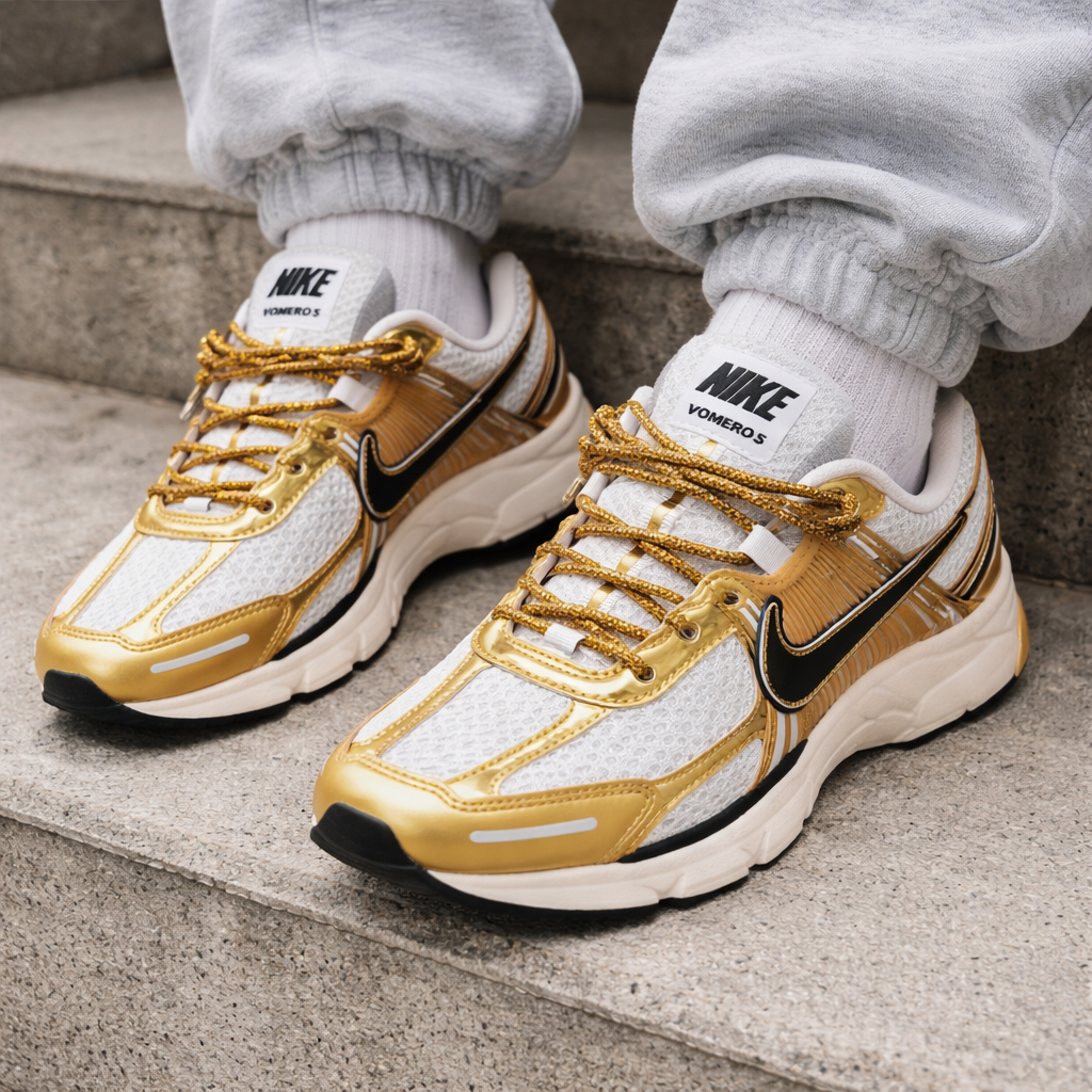 Nike Gold Avia Trainers - product photo shown in the listing for this item.