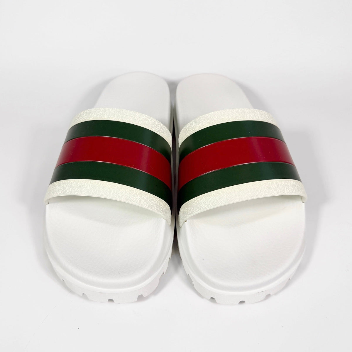 Men's Gucci Web Slide Sandal - 11.5 - product image from the listing.