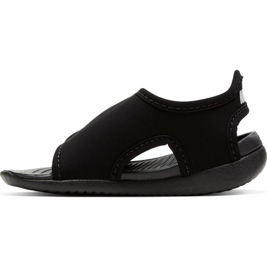 Nike Sunray Adjust 5 V2 (TODDLER) in BLACK - product image from the listing.