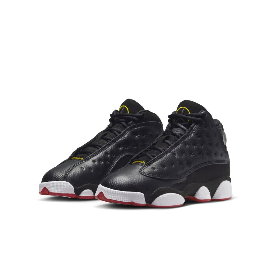 BLACK/TRUE RED-WHITE - Air Jordan 13 Retro GS - product image from the listing.