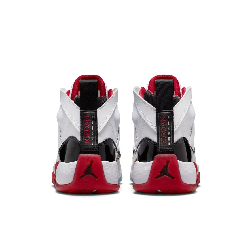 Jumpman Two Trey - WHITE/BLACK-GYM RED for Men - product image from the listing.