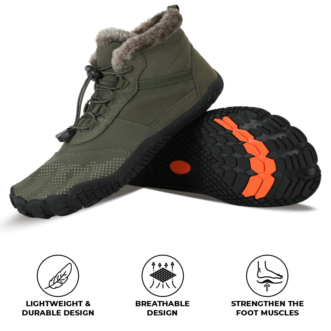 Unisex Frost Flex - Non-slip & waterproof winter barefoot shoe - product image from the listing.