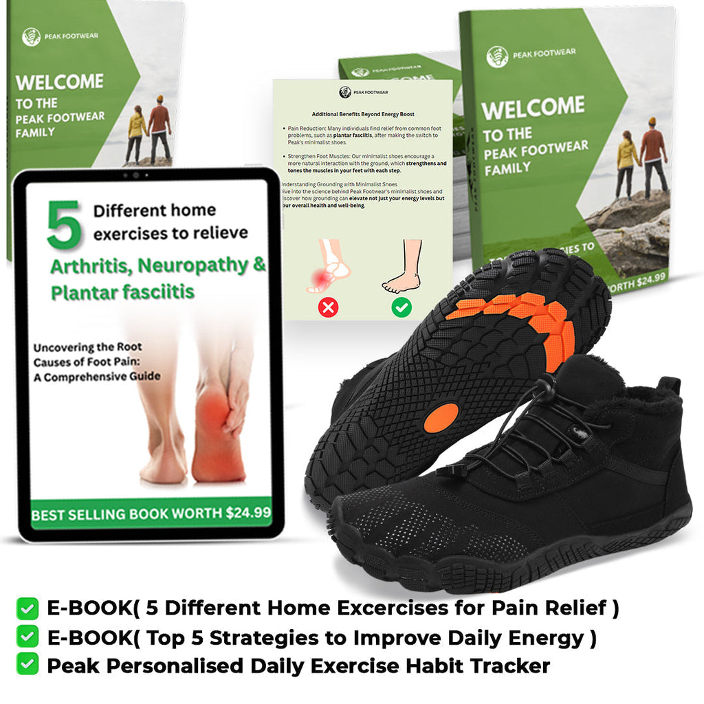 Unisex Frost Flex - Non-slip & waterproof winter barefoot shoe - product image from the listing.