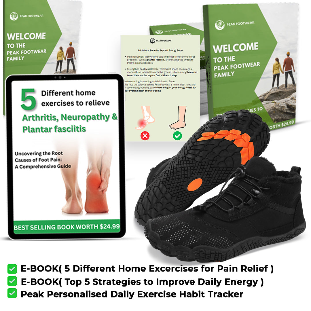 Unisex Frost Flex - Non-slip & waterproof winter barefoot shoe - product image from the listing.