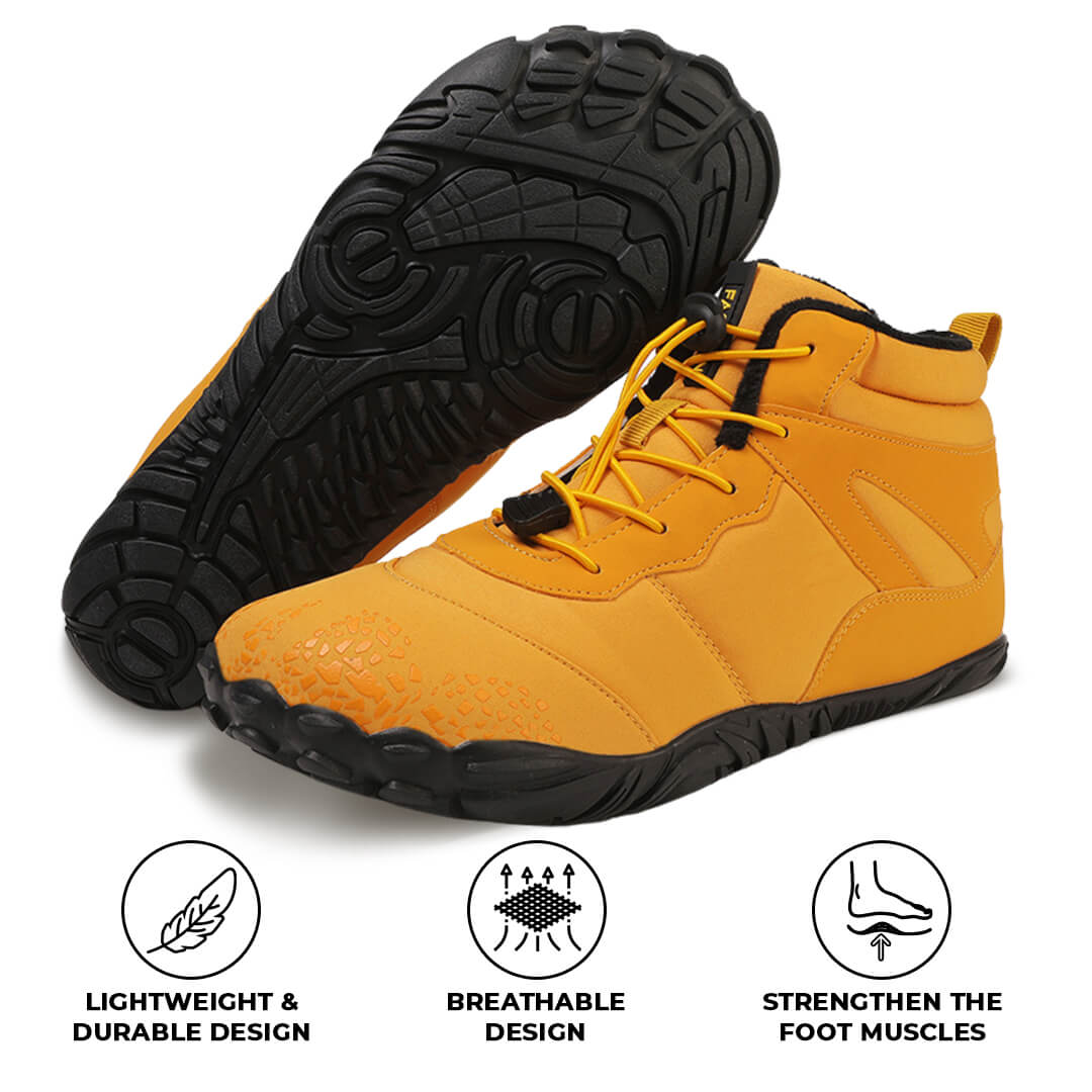 Non-slip & universal winter barefoot shoe (Waterproof) - Vindra Pro - product image from the listing.