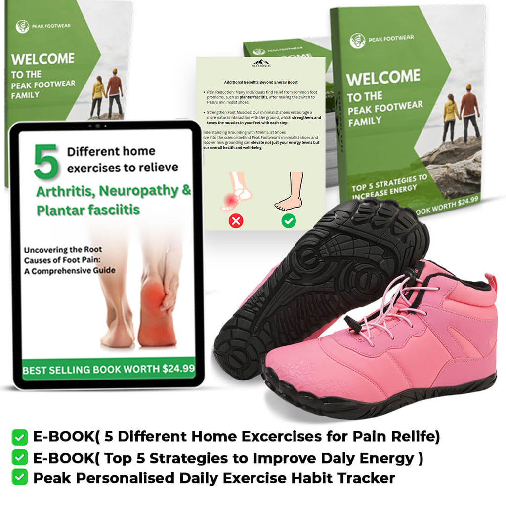 Non-slip & universal winter barefoot shoe (Waterproof) - Vindra Pro - product image from the listing.