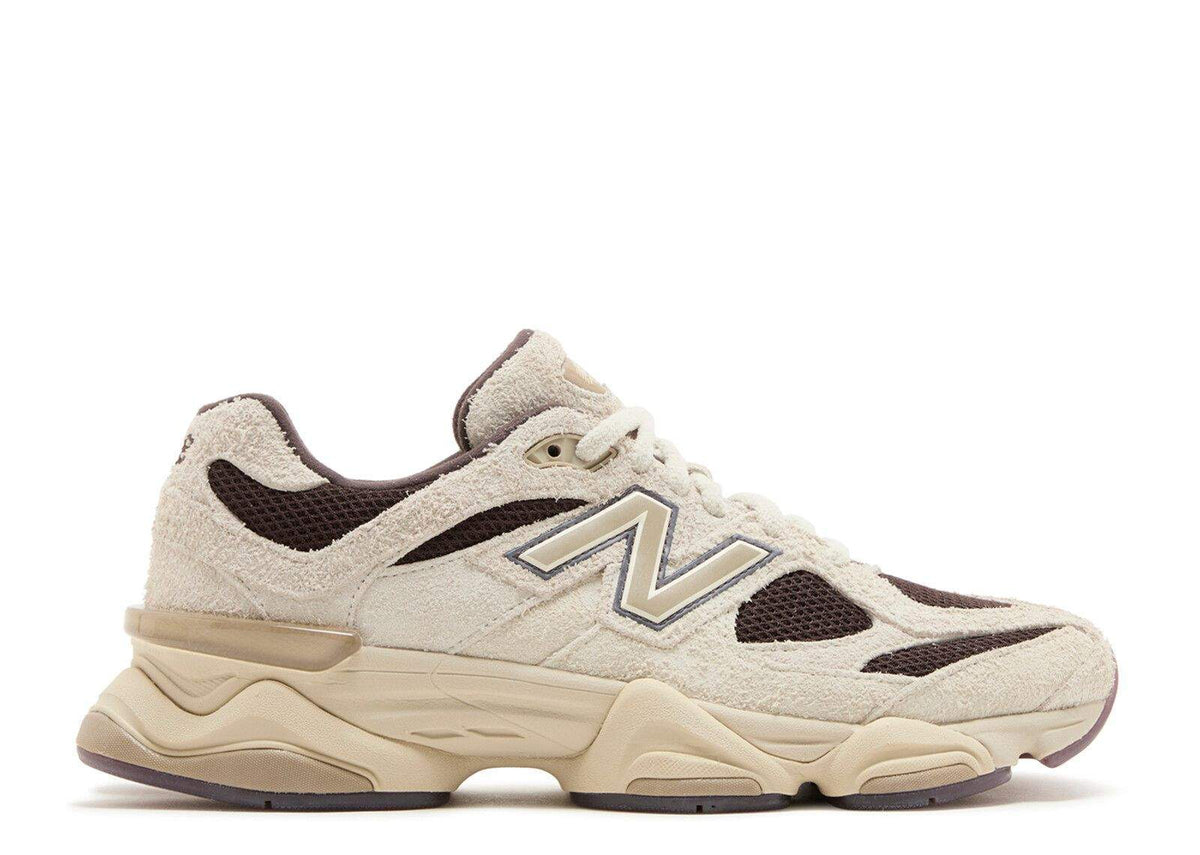 New Balance 9060 Sydney McLaughlin-Levrone Linen Black Coffee Sneaker - product image from the listing.