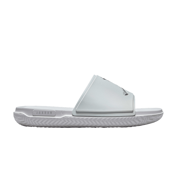 Jordan Jumpman Slide in Neutral Grey Metallic Silver - product image from the listing.
