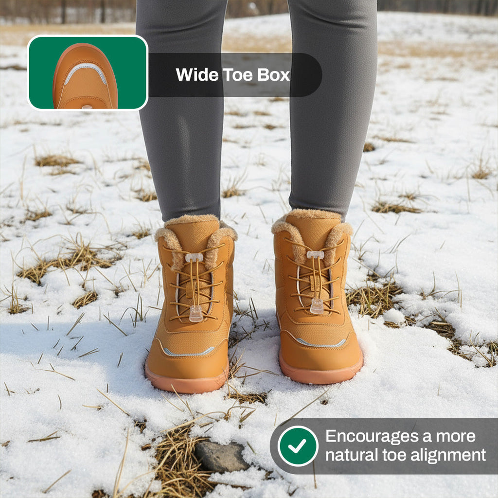 Unisex Frost Guard- Non-slip & waterproof winter barefoot shoe - product image from the listing.