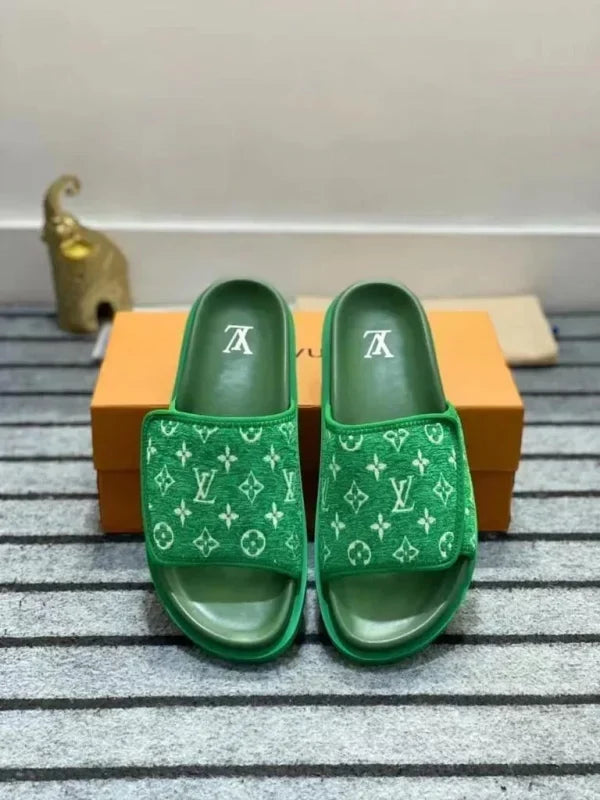 Men's Louis Vuitton Slides - product image from the listing.