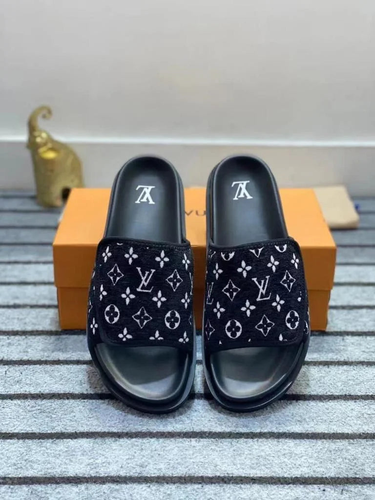 Men's Louis Vuitton Slides - product image from the listing.