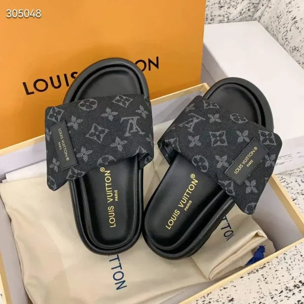 Monogram Pool Pillow Flat Comfort Mule by Louis Vuitton - product image from the listing.