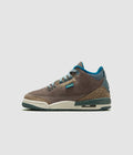 Air Jordan 3 Retro GS in OLIVE/GREY - product image from the listing.