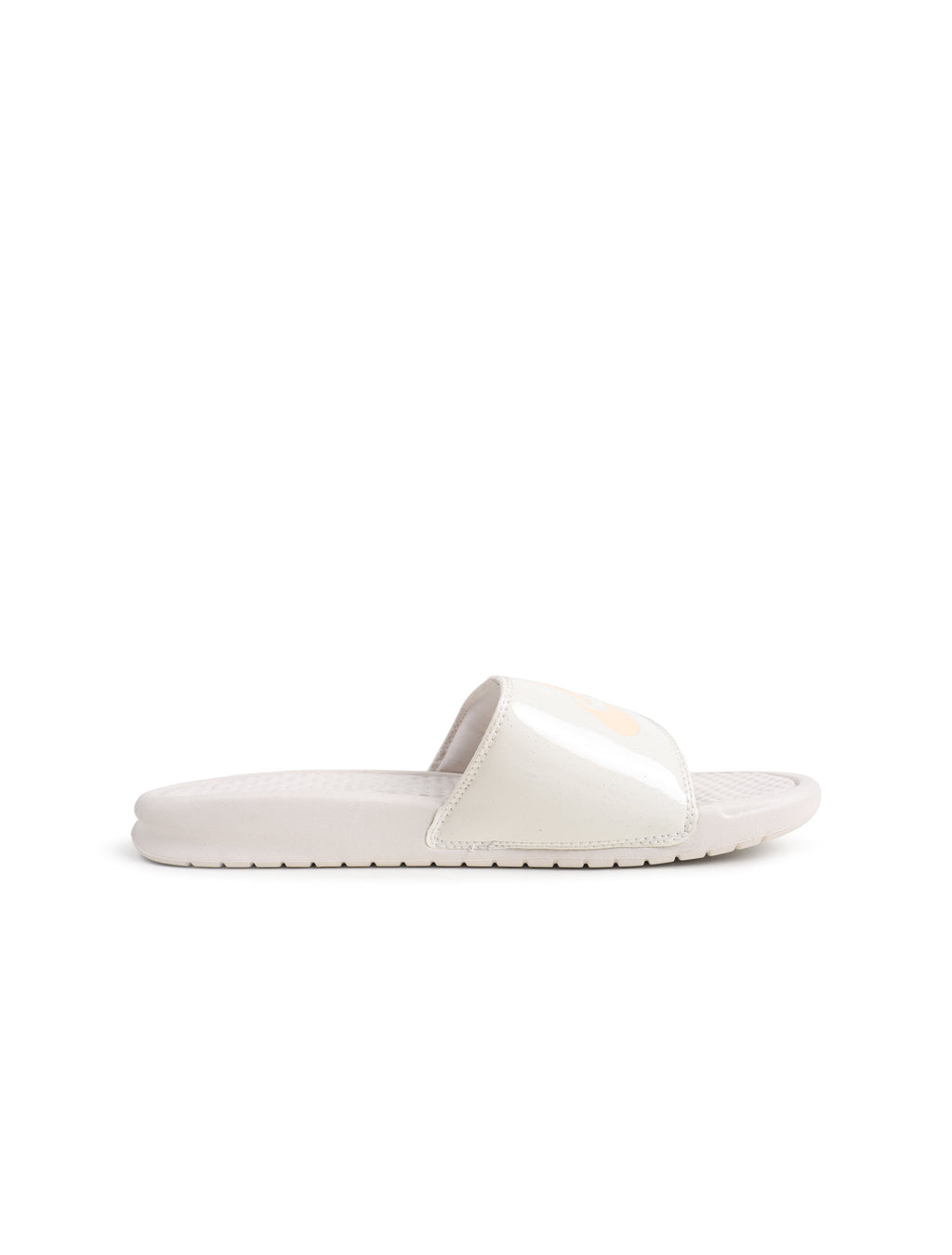 Women's Nike Benassi JDI - Crimson - product image from the listing.