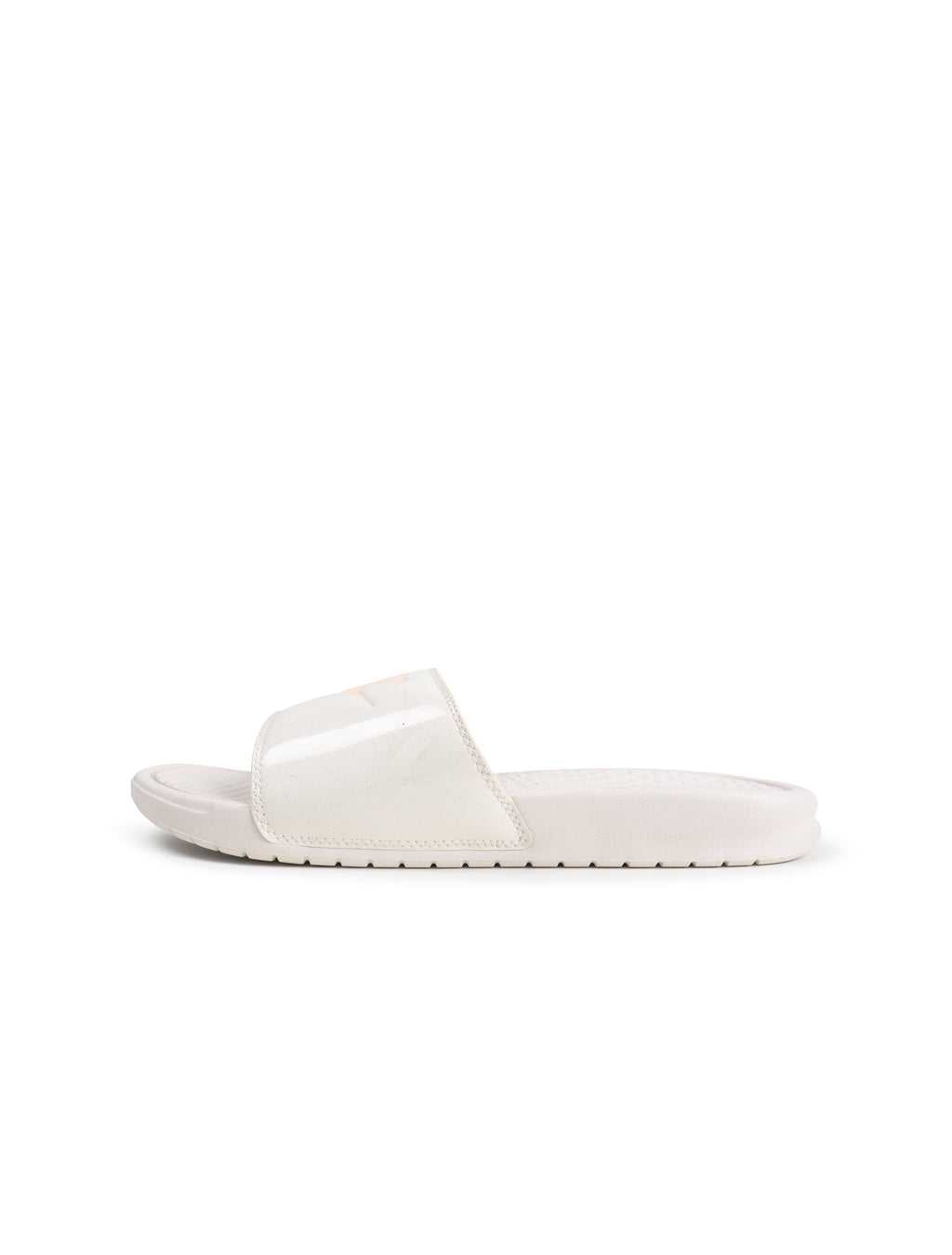 Women's Nike Benassi JDI - Crimson - product image from the listing.
