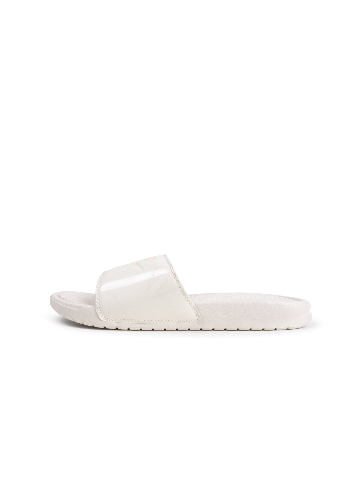 Women's Nike Benassi JDI - Crimson - product image from the listing.