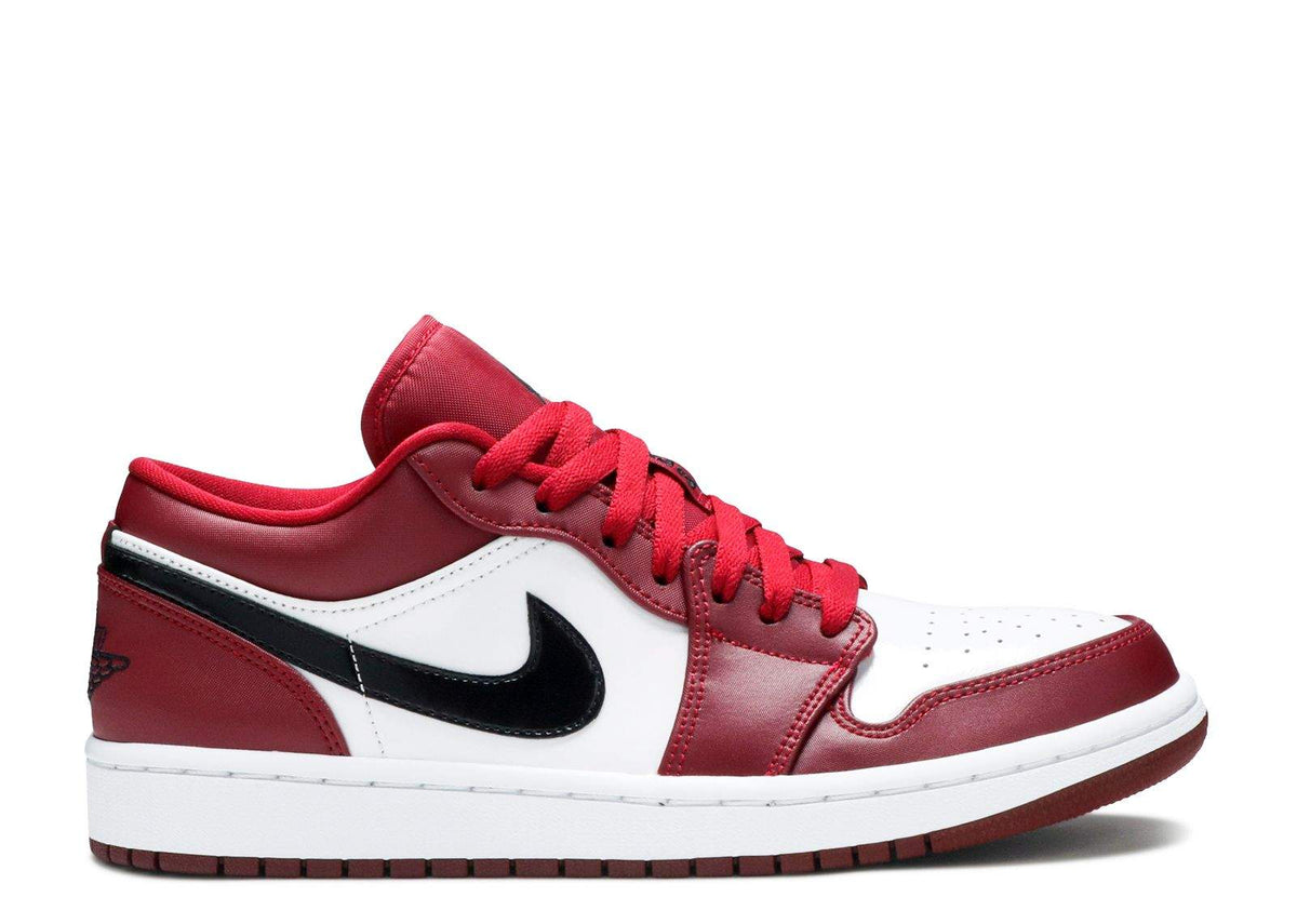 Air Jordan 1 Low 'Noble Red' Sneaker - product image from the listing.