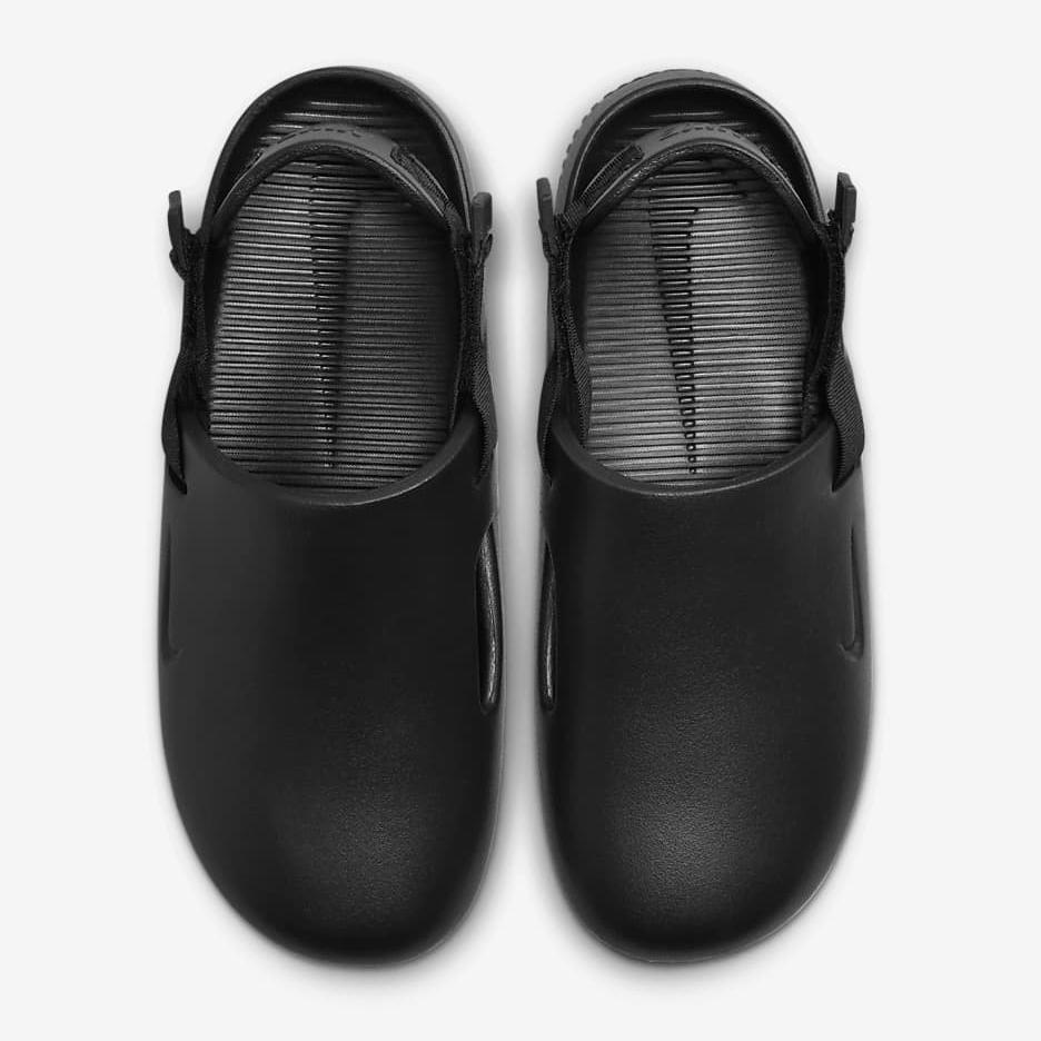 Men's Nike Calm Mule Slides - Black - product image from the listing.