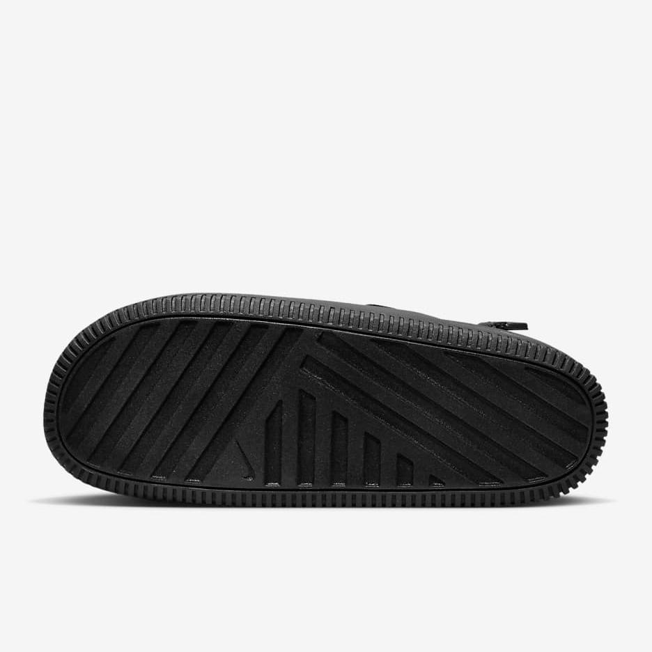 Men's Nike Calm Mule Slides - Black - product image from the listing.