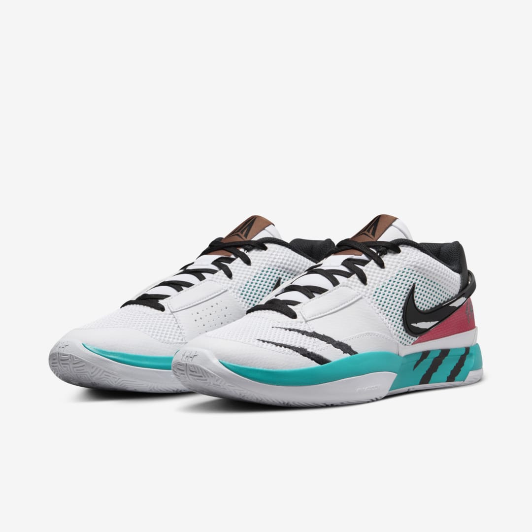 Ja 1 ''Scratch'' - WHITE/BLACK-TURBO GREEN-UNIVERSITY RED for Men - product image from the listing.