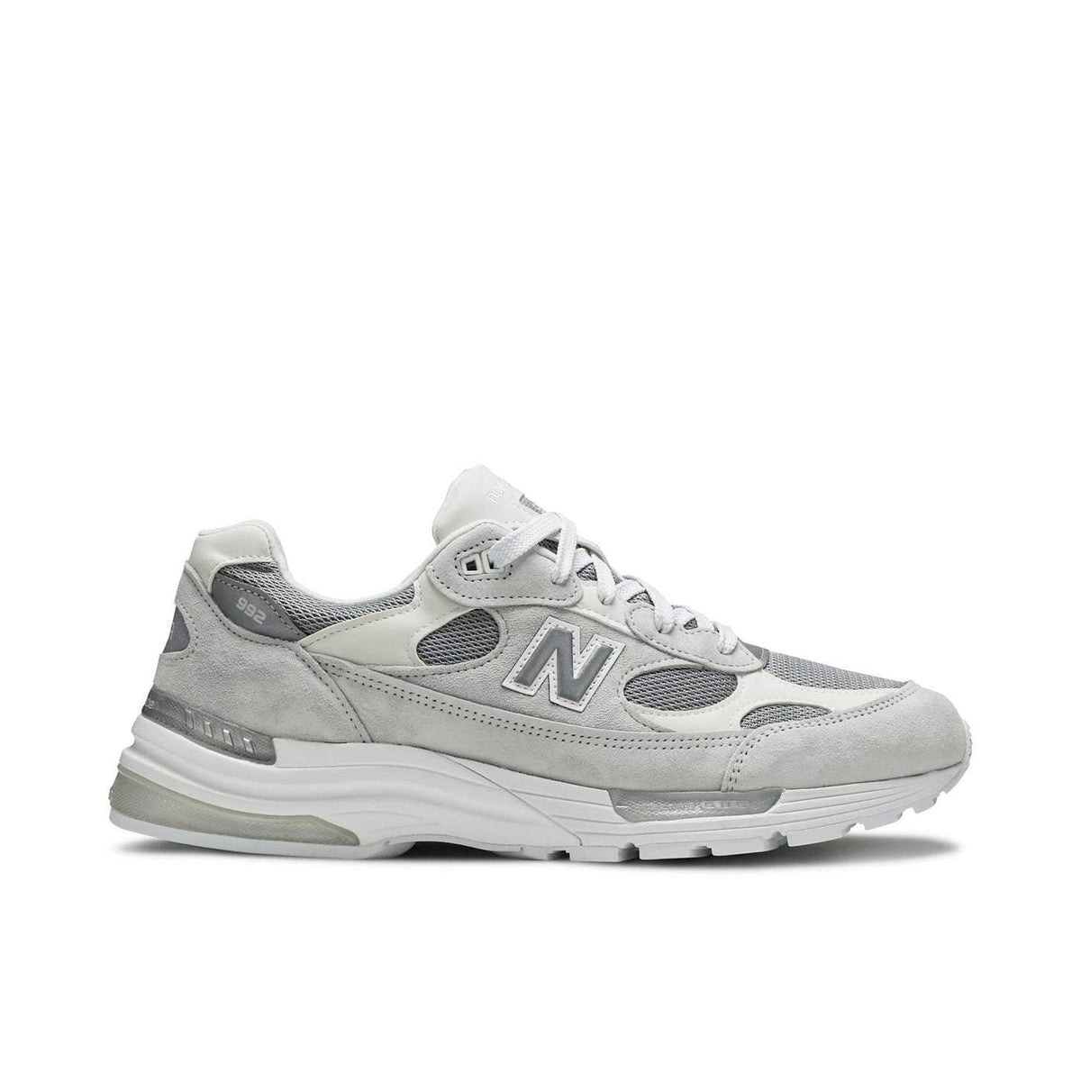 New Balance 992 Nimbus Cloud White Sneaker - product image from the listing.