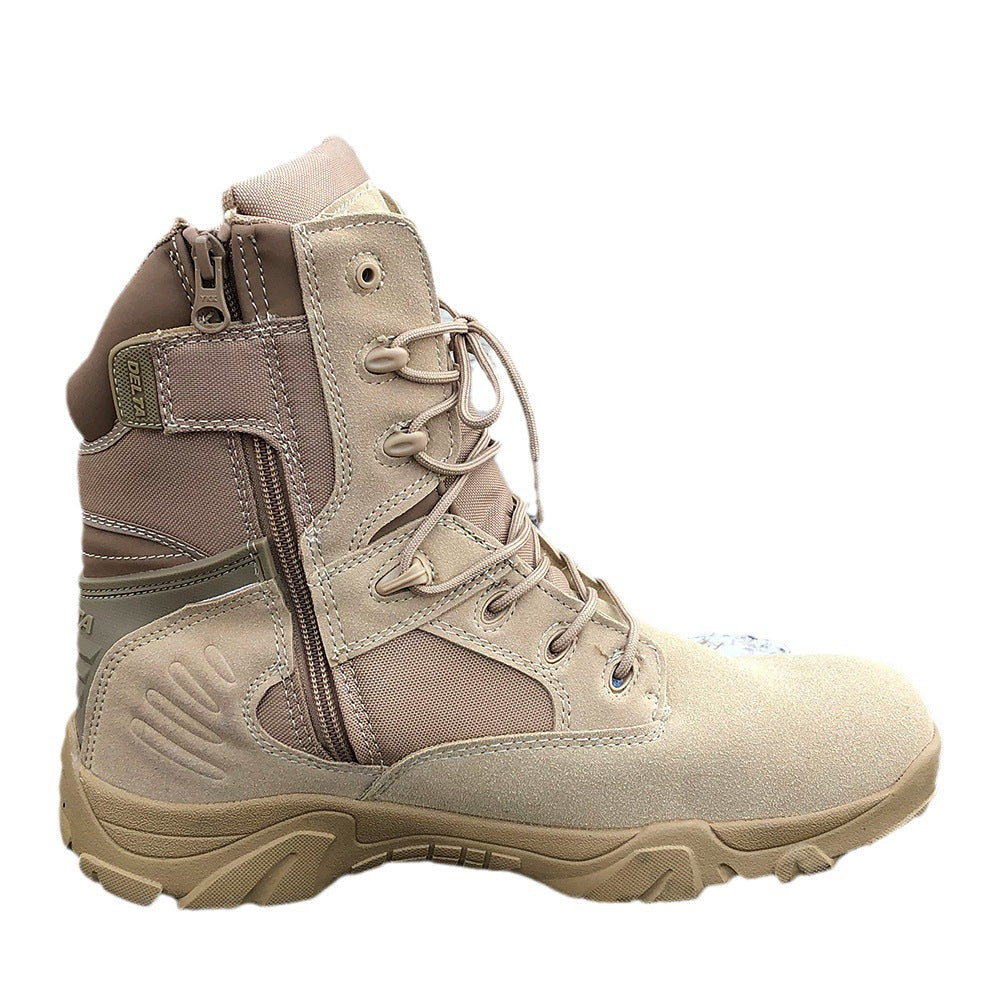 Delta High-Top Tactical Boots for Men and Women - Outdoor Hiking, Mountaineering and Desert Boots - product image from the listing.