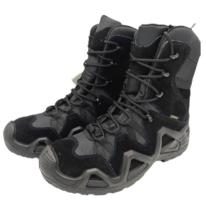 Men's Lightweight Breathable High-Top Hiking Boots with Impact and Puncture Resistance - product image from the listing.