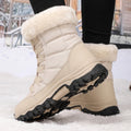 Women's Men's and Snow Boots: New Fall/Winter High-Top Warm Outdoor Cotton Boots with Fleece Lining, Extra-Thick, and Plus Sizes - product image from the listing.