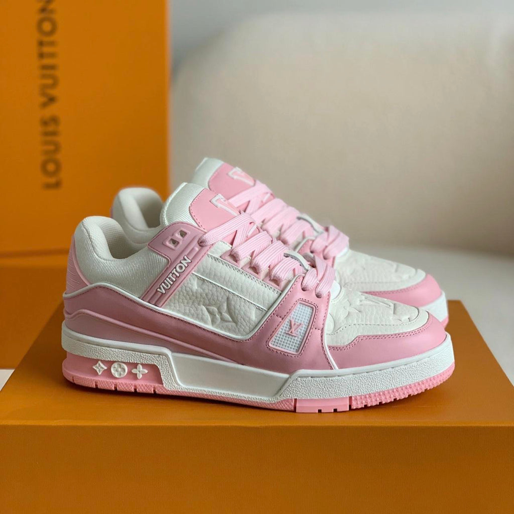 Rose - LV Trainers - product photo shown in the listing for this item.