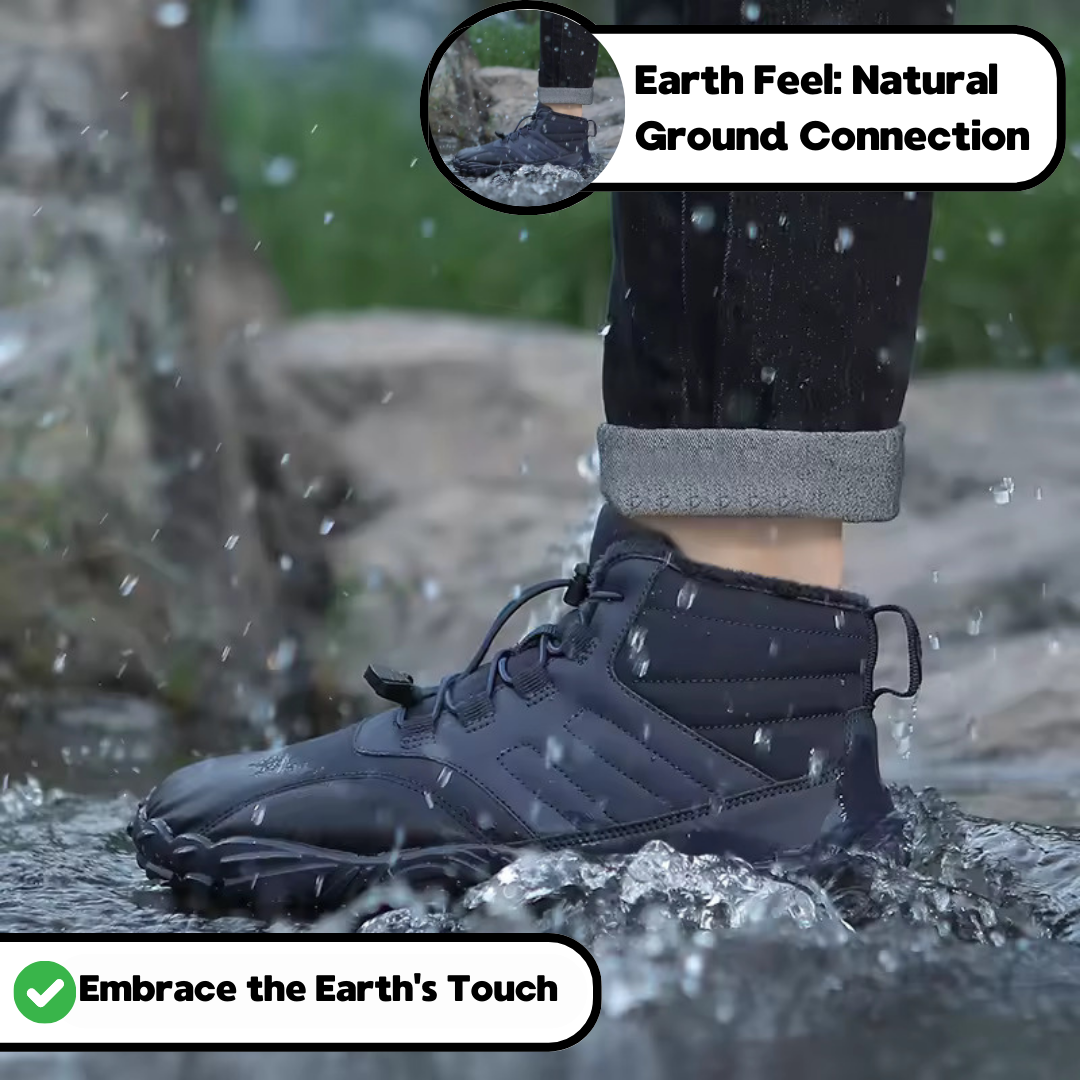 Unisex Caspar Flex - Non-slip & waterproof winter barefoot shoe - product image from the listing.