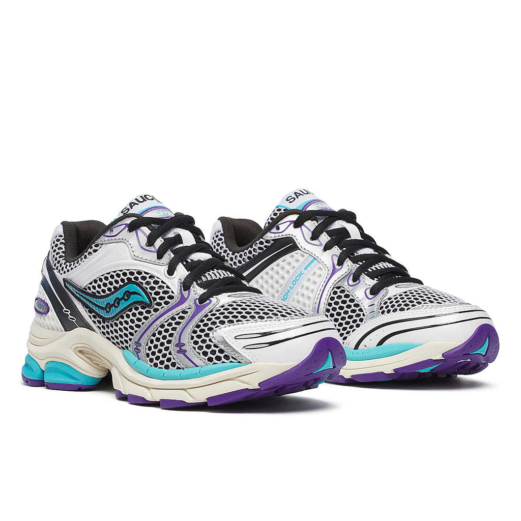 Saucony Progrid Triumph - WHITE/BLUE for Men - product image from the listing.