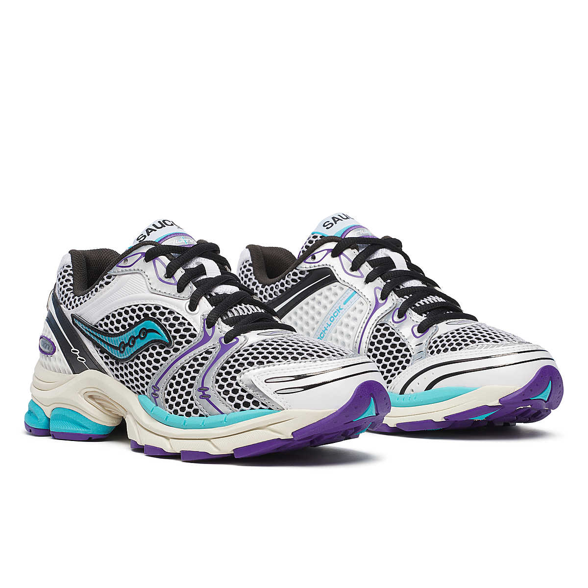 Saucony Progrid Triumph - WHITE/BLUE for Men - product image from the listing.