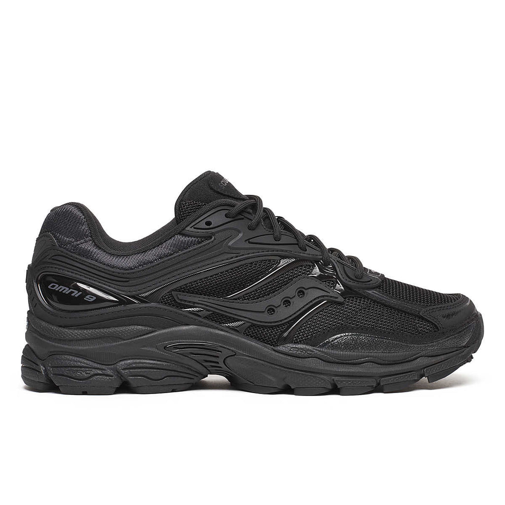 Saucony Progrid Omni 9 - ARMOR BLACK for Men - product image from the listing.
