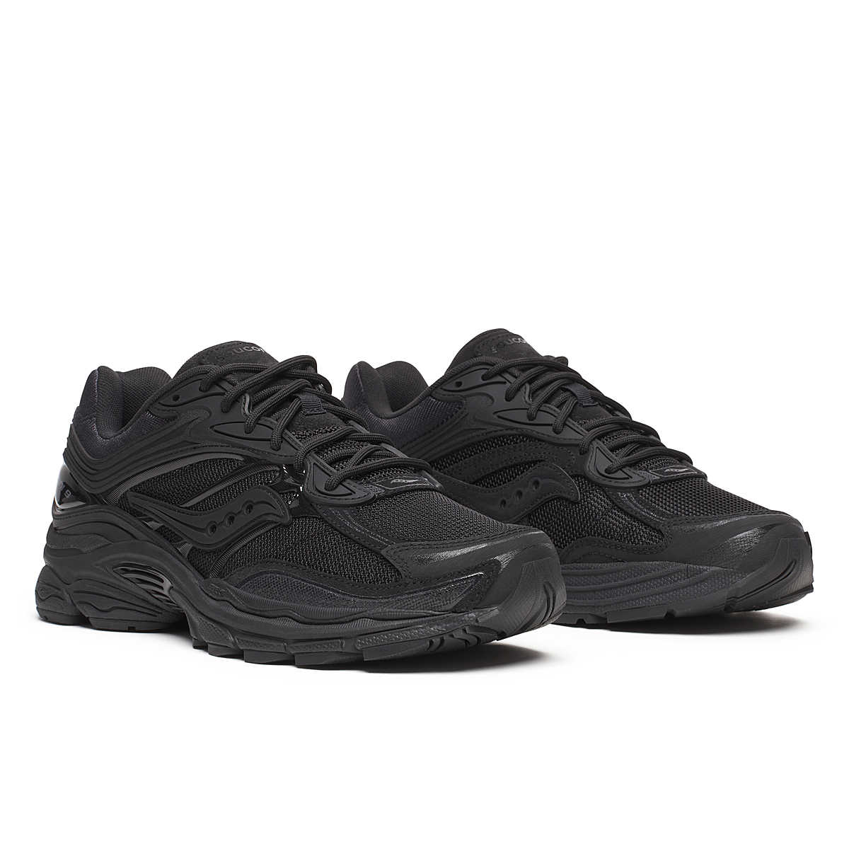 Saucony Progrid Omni 9 - ARMOR BLACK for Men - product image from the listing.
