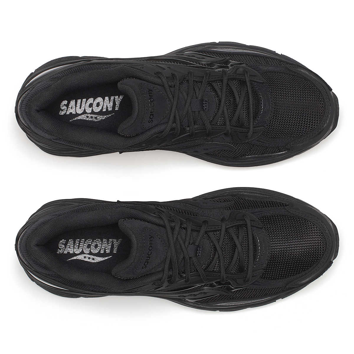 Saucony Progrid Omni 9 - ARMOR BLACK for Men - product image from the listing.